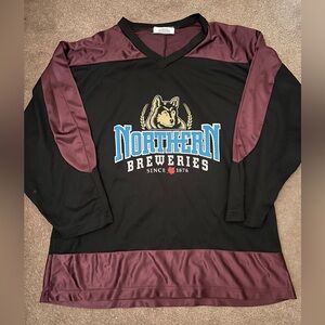 Northern Breweries Black and Maroon Jersey